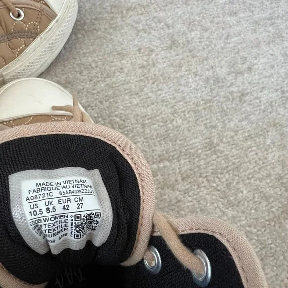 Converse All Star Lift Quilted High Top Platform Sneakers Shoes 10.5 - Picture 2 of 10